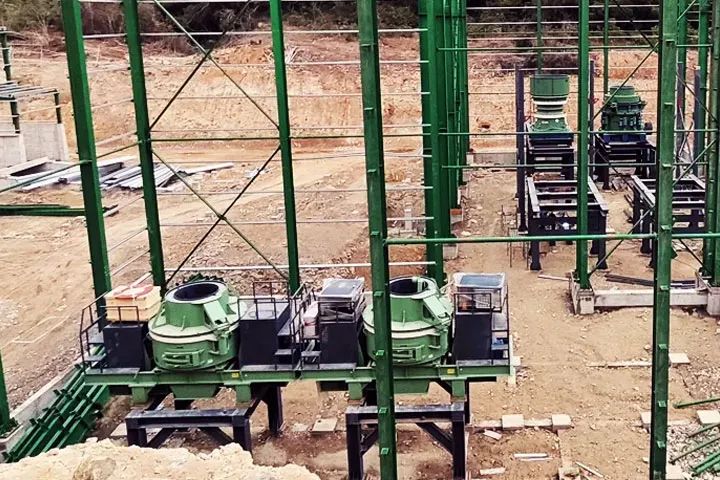 VC7系列立式沖擊破碎機——多領域適用，展現強大實力